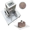 electric stainless steel chocolate chips slicing/flaking/crushing/shaving machine