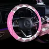 Car steering wheel cover Tissue Box BlingBling Rhinestones Elegant Girl Style Gifts Brand Handcraft Cars Interior Accessories261N