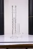 Heavey bong Hookahs beaker 16" Cube perc Bongs 30 ice-catches glass make more bubblers smoking water pipe amazing style