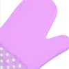 Guantes de silicona Horno de microondas Guante de aislamiento térmico Horno profesional Utensilios para hornear antideslizantes Cocina Cocinar pasteles Herramientas para hornear LSK1406