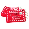 Julkuvert Candy Giftväskor Creative Juldekoration Produkter Xmas Money Card Holder Presenter Box W-00283