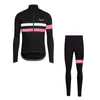 Pro Team Rapha 2020 Springaumn Men Cycling Jersey Set Breathable Racing Bike Sports Wear à manches longues Clothes Bicycle 4530859 à manches longues