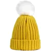 새로운 아동복 패션 니트 모자 비니 응원 겨울 모자 높은 품질 키즈 베이비 비니 봉제 캡 뼈면을 따뜻하게