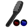 Poterapi LED Lätt hårväxtkam som vibrerande huvudmassager Brush USB uppladdningsbar håravfallsbehandling Behandlingar stress Relief7076342