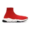 2023 homens mulheres sapatos de meia designer de velocidade treinadora preto branco vermelho vermelho rosa amarelo rosa masculino amarelo masculino sapatilhas tamanho 36-45