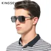 Lunettes de soleil Kingseven Fashion Polaris Men Retro Style Sun Verres Brand Designer Sports Vacaines pour 266b