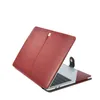 PU lederen hoes voor Macbook Air 11 Air13 Pro 14" 13.3" 15.4" 15.6" hoesjes