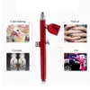 Airbrush Tool Dual Action Gravity Feed 03mm Munstycke Spray Gun Cake Dekorerande nagelkonst Tatuering Diy Body Paint With Wrench Straw9567194