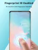 SAMSUNG GALAXY S10 Artı S10E S8 S9 S7 kenar S6 Not 8 Not için Parmak İzi Kilit Açma temperli cam Tam Kapsam Film Shield Ekran Koruyucu 9