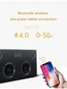 Ibass Gaga Bluetooth Speaker Wooden Carro Outdoor Home Home de 6 unidades de TV Audio Suporte ao telefone celular Aux USB