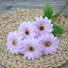 Fausse tige courte Gerbera fleur branche Simulation printemps Gerbera pour mariage maison fleurs artificielles décoratives