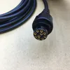 HONGHUISMART MICROPHONE Utök kabel 3M för Hytera MD780 MD650 Digital bilfordon Radio Bra kvalitet