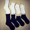 Solid Color Women Men Cotton Socks White Black Breathable Casual Socks Gift for Love Friend Wholesale Price