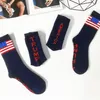 Trump-Socken, Präsident Trump-Briefstrümpfe, gestreifte Sterne, US-Flagge, Sportsocken, Amerika Trump 2020-Socken, CYZ2701