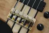 Новые 5 string one piece body body, палисандр "24 Фреты, активные пикапы China Electric Guitar Bass