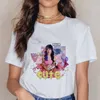 2020 새로운 패션 Melanie Martinez KPOP 인쇄 Tshirt 여성 하라주쿠 티셔츠 캐주얼 짧은 소매 티셔츠 만화 셔츠 탑스 옷