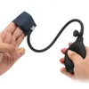 Inflatable Penis Ring Pump Enlarger Cock Ring Pumping Sleeve Inflated Penis Stimulate Sex Toys Dick Rings Male Enhancement Pumps