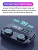 M11 Wireless Bluetooth Earbuds LED Digital Display Touch 8D 5.0 ​​Наушники 3300MAH Powerbank Case Case V5.0 Водонепроницаемая гарнитура