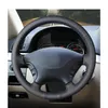 PU Artificial Couro costurado à mão cobertura de volante para a Mercedes Benz Viano 2006-2011 Vito 2010-2015 Acessórios