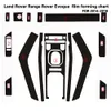 Land Rover Range Range Ever Self Self Sappiner Araba Çıkartmaları 3D 5D Karbon Fiber Vinil Araç Çıkartmaları ve Çıkartmalar Araba Stil Accessor214V