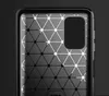 Carbon Fiber Texture Shockproof Protective TPU Silicone Case for Samsung Galaxy M31S A01 core A21 A31 A41 A51 M40S A71 A81 A91 A01