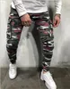 Venda quente homens skinny stretch lápis calças denim camuflagem plissada slim fit jean calças laterais lateral carga jeans macho roupas1