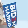 90 * 150 cm Biden Harris Flag Decor Banner Ameryka Prezes Materiały wyborcze USA Wiszące Digital Print Flagi Ogród Dekoracji LJJP400