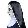 La Nonne Latex Masque Terreur Visage Pleine Tête Masques Effrayant Cosplay Costume Halloween Accessoires De Fête JK2009XB