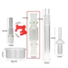 Nectar Collector roken set met koepelloze quartz Nail 14mm 18mm happywater booreilanden glazen buis waterleidingen op voorraad DHL gratis