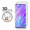 3D المنحني ثلاثي الأبعاد لماشية غراء شاشة واقي سيراميك من Samsung Galaxy S24 S23 Ultra S22 Plus S21 Fe S20 Note 20 S10 S8 S9 بصمة اللمس