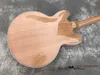 China OEM Shop 335 Guitare jazz creux matelassé Maple Wood Original Color Ship5526482