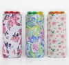 Slim Can Sleeves Beer Cooler Bags Cubiertas plegables para botellas de cerveza Stubby Holders 12oz Slim Party Favor OEM disponible TD220