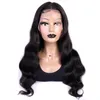 Perruques de cheveux humains Lace Front Perruques de cheveux humains 134 Perruque de fermeture en dentelle Brésilien Wig Body Wig pour femmes noires modernes