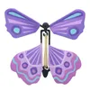 Magic Flying Butterfly Överraskande Gåva Vind upp Magic Toy Creative Gift New Magic Props Barnleksaker