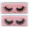 Mink Eyelashes Whole 10 Styles 3D Faux Mink Lashes Naturliga tjocka falska ögonfransar Pack Makeup False Lashes Extension I Bulk8851421