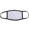 Masque de sublimation Enfants Taille Masque Double Couche Blanc Anti-Poussière Visage Maks Impression De Transfert De Chaleur Masque Vierge Livraison Gratuite A02