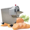Automatische plantaardige snijmachine elektrische aardappel radijs komkommer snijden shredding machine