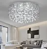 Candelabro de cristal LED moderno, lámparas nórdicas de techo, accesorios de iluminación para decoración del hogar, luminarias para dormitorio, luces colgantes para sala de estar