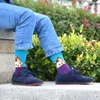 Hot Sale funny Mens Men's New Medium tube Celebrity Oil Painting Series Leisure Cotton Socks man 200924