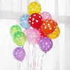 12 pulgadas de la boda del lunar de globos decoración de cumpleaños del lunar de la decoración del partido Globos Polka