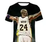 Bryant Black Mamba Men039S Tshirt Top Fashion Sleeve Tops Men Tshirt فضفاضة Tee Hip Hop Funny Jersey T Shirt YPF699907819