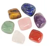 Naturalny Kryształ Chakra Kamień 7 sztuk Zestaw Kamienie Natural Stones Palm Reiki Healing Crystals Gemstones Home Decoration Free