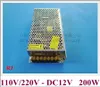input AC110V / AC220V output DC12V 200W LED switch power supply LED driver switching power supply transformer CE