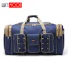 Thick Canvas Casual Duffle Bag Waterproof Mens Travel Bags Long Strap Anti-scratch Multi-pocket Large Capacity Handbags L468 200921