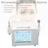 2 in 1 Microneedling Fractional RF machine Radio Frequency Face Wrinkle Remove Beauty Equipment Heat Cool Skin Care Machine