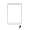 Touch screen Per iPad mini 1 2 Digitizer Assembly IC pulsante home Cavo flessibile + adesivo adesivo
