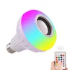 High end colorful color adjustable music remote control bulb Bluetooth speaker bulb1589621