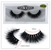 3D Mink Eyelashes Eyelash 3D Eye Makeup Mink False Lashes Mjuka naturliga tjocka falska ögonfransar Lissar Förlängning Skönhetsverktyg 20 Styles DHL Free R BL