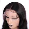 Perruques de cheveux humains Lace Front Perruques de cheveux humains 134 Perruque de fermeture en dentelle Brésilien Wig Body Wig pour femmes noires modernes