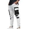 Męskie spodnie męskie mody streetwear multi kieszenie towar harem hip hop swobodny męski tor haruku joggers spodni